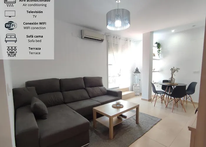 Atico Gran Terraza Luz דירה *